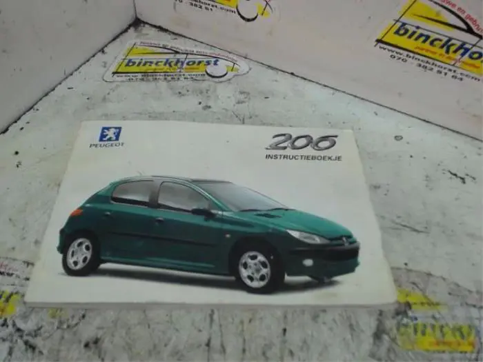 Instruction Booklet Peugeot 206