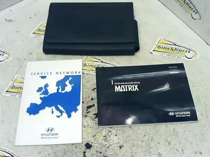 Instruction Booklet Hyundai Matrix