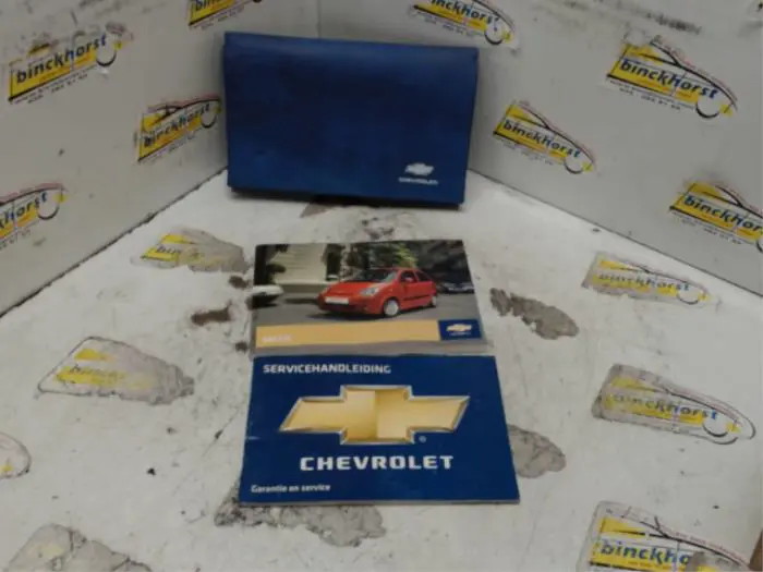 Instructie Boekje Chevrolet Matiz