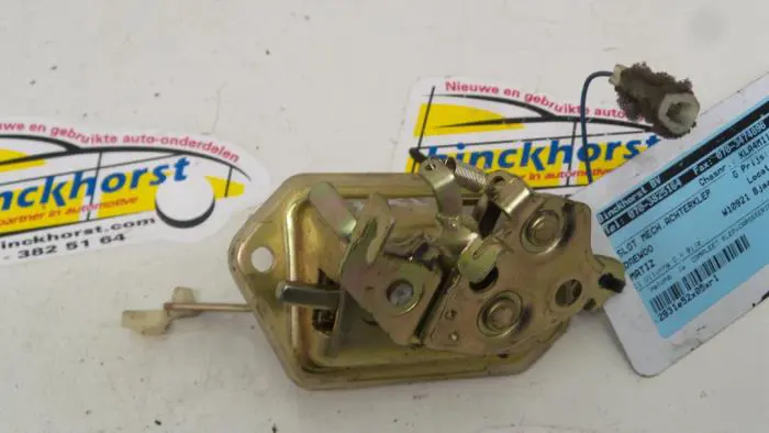 Tailgate lock mechanism Daewoo Matiz