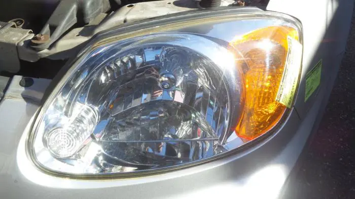 Headlight, left Hyundai Accent